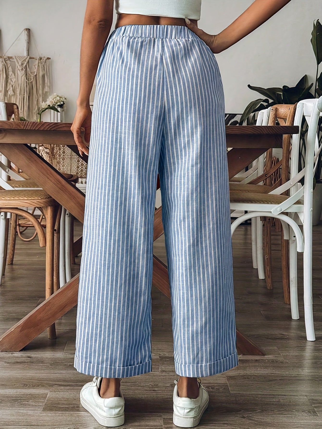 STRIP – Old Money Style Streifenhose