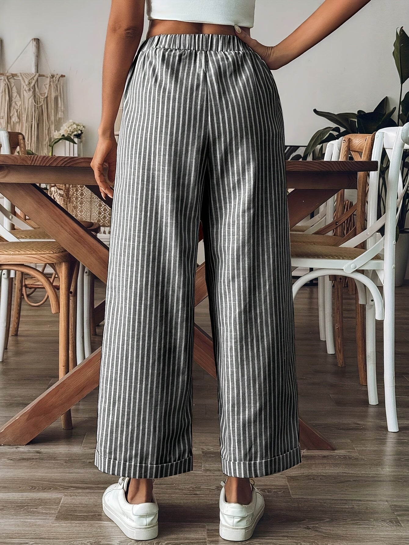 STRIP – Old Money Style Streifenhose