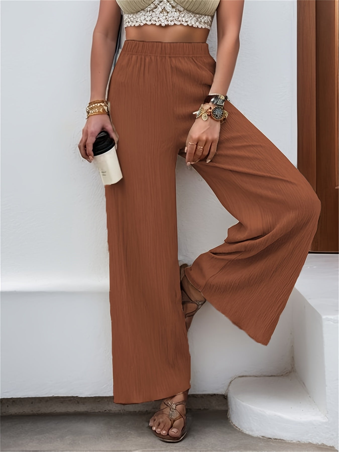 LUZIA – Weitbeinhose mit hohem Bund