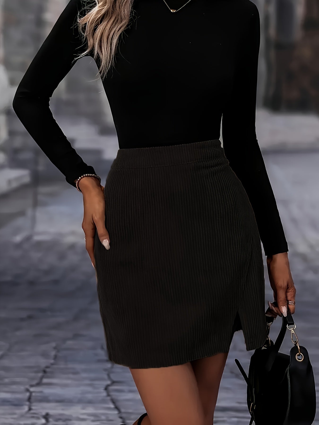 NOVA – Schlichter High-Waist Rock