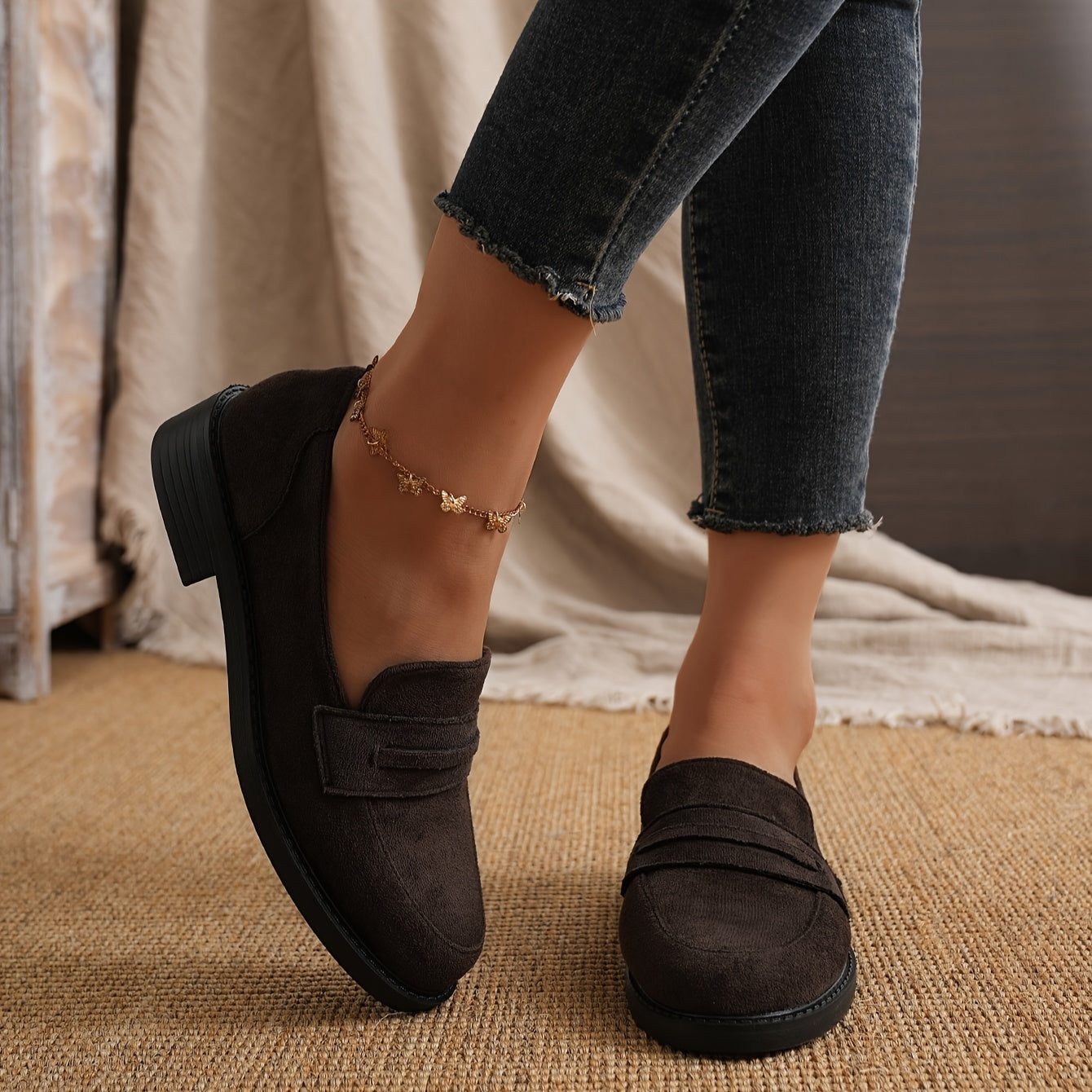 MOXY – Britische Slip-On Mokassins für Damen