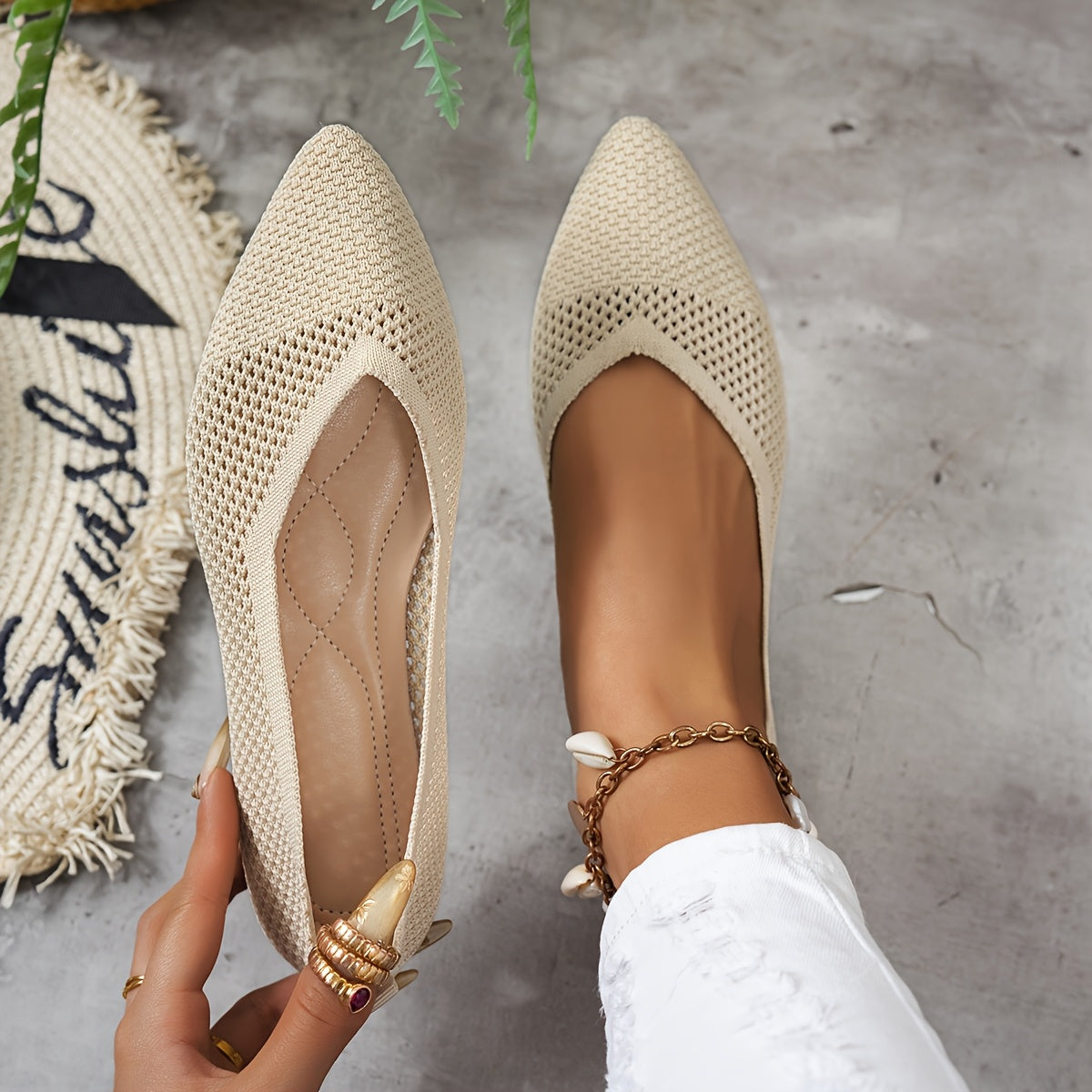 KNITZ – Elegante Strick-Loafers für Damen