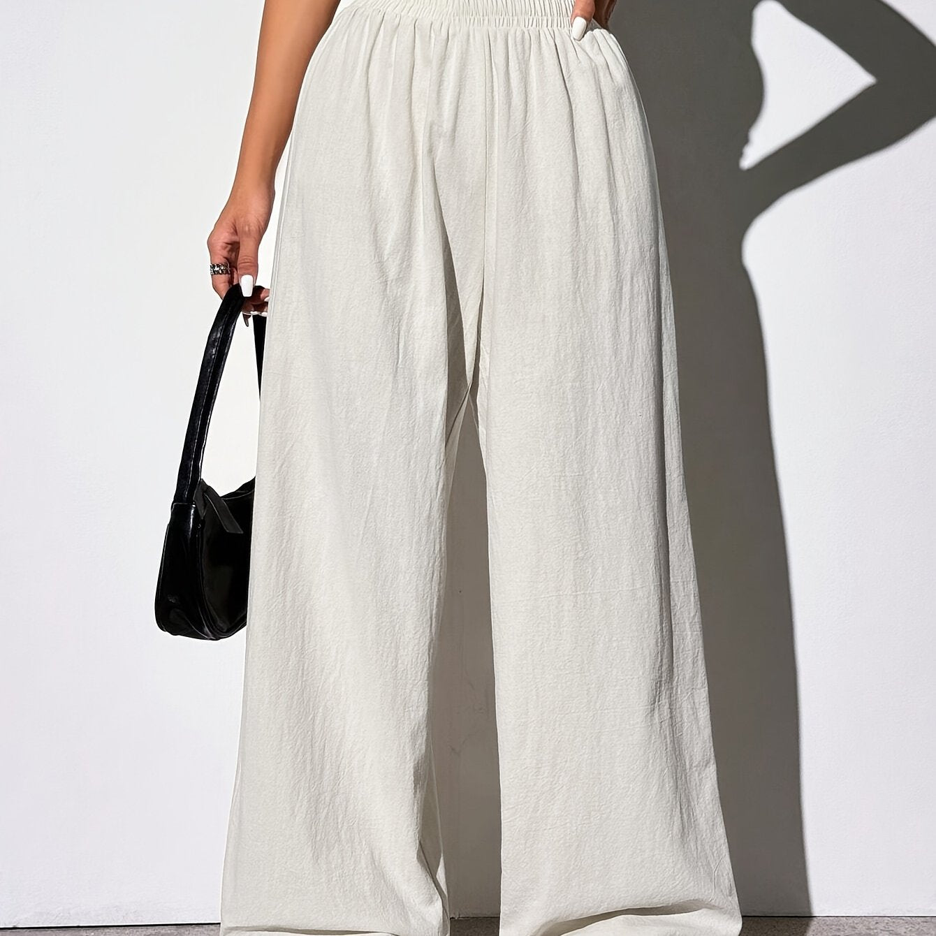 EZRA – Gerade-Hose mit Gummibund & Taschen