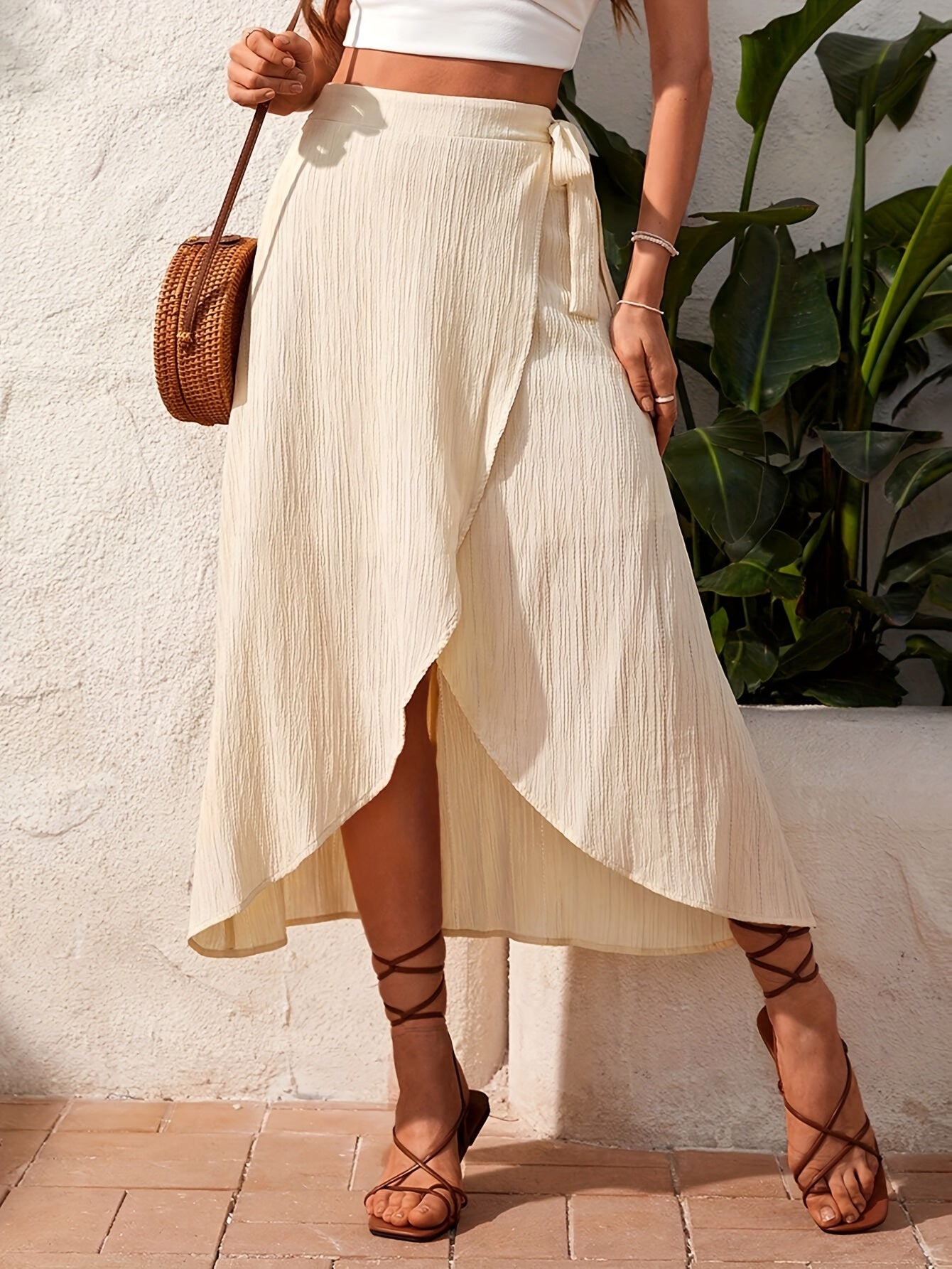 SOPHIA – Eleganter High-Waist Midi-Rock