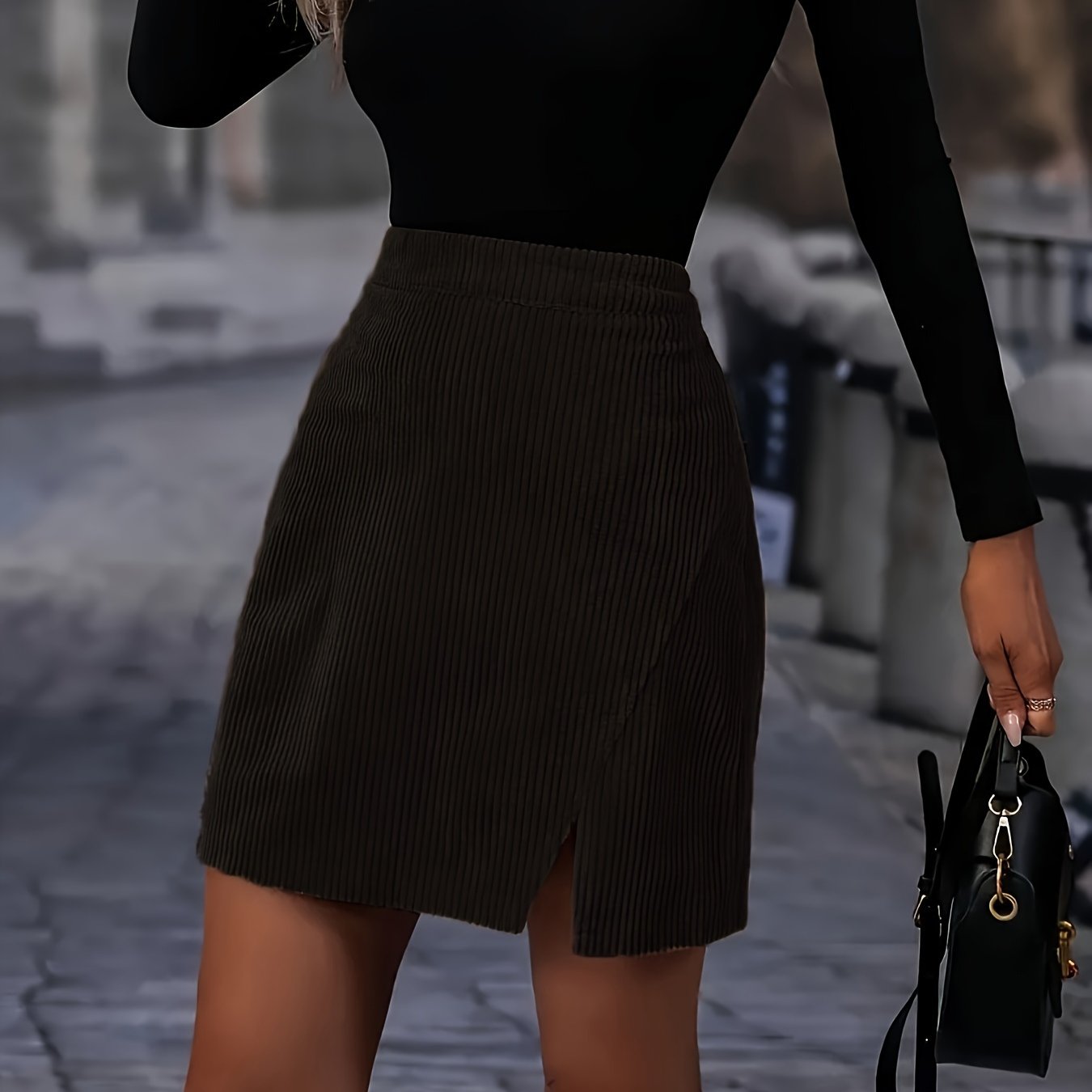 NOVA – Schlichter High-Waist Rock