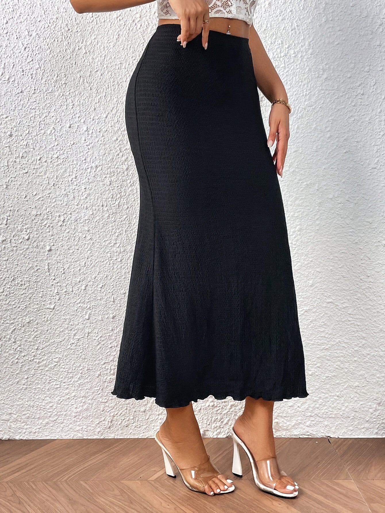 MERIDA – Eleganter High-Waist-Mermaid-Rock