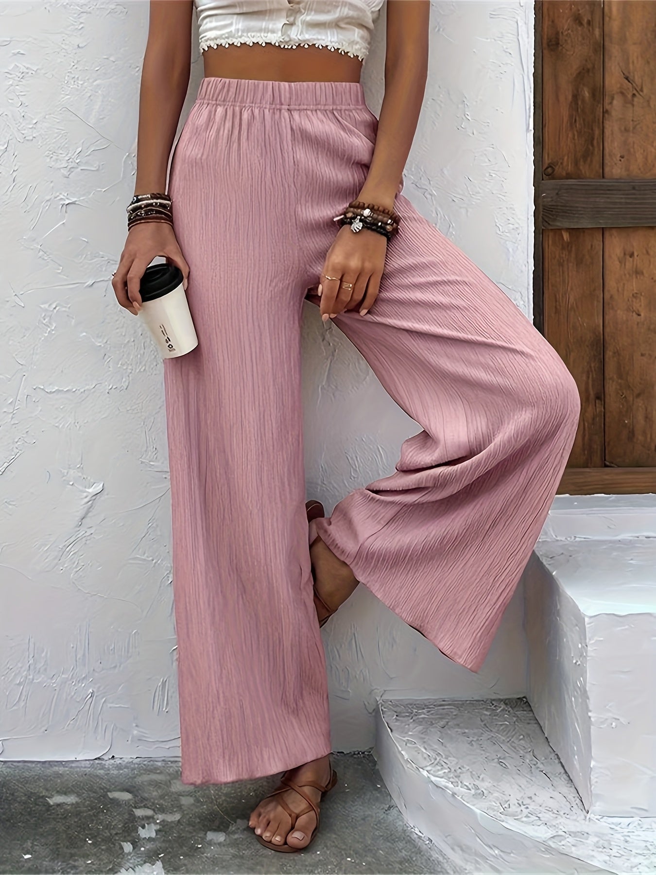 LUZIA – Weitbeinhose mit hohem Bund