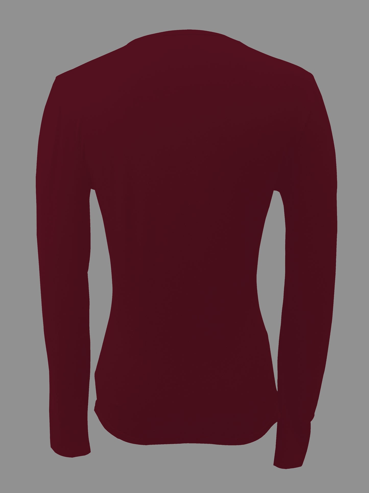 ELVA – Schlichtes Langarmshirt mit V-Ausschnitt