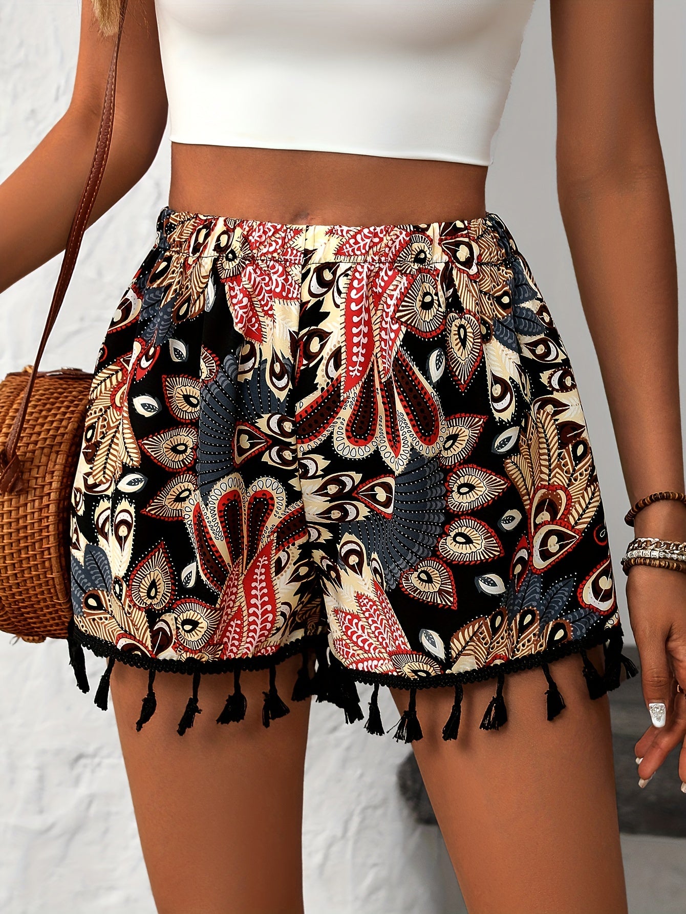 GLAM – Paisley Damen Shorts