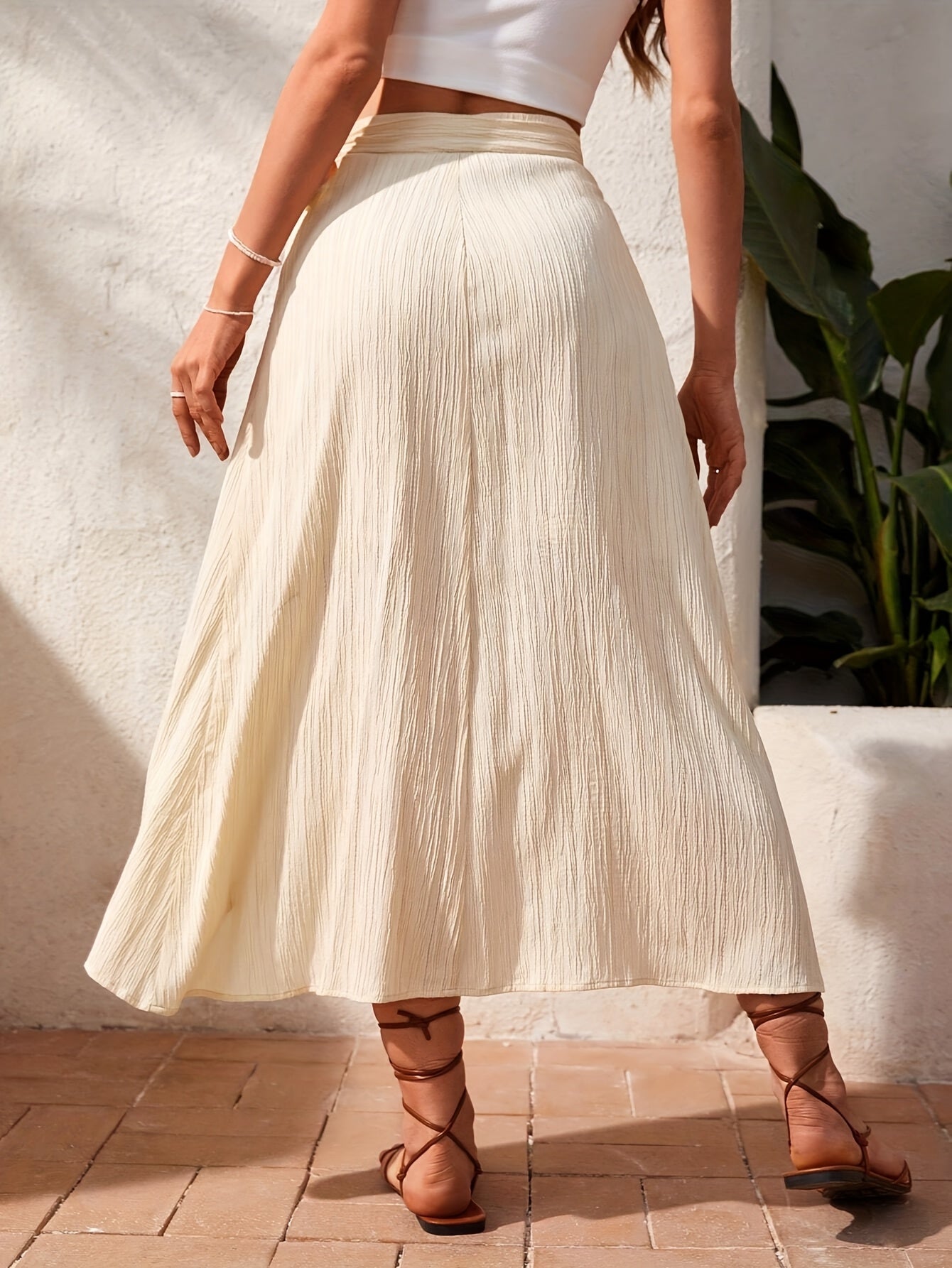 SOPHIA – Eleganter High-Waist Midi-Rock