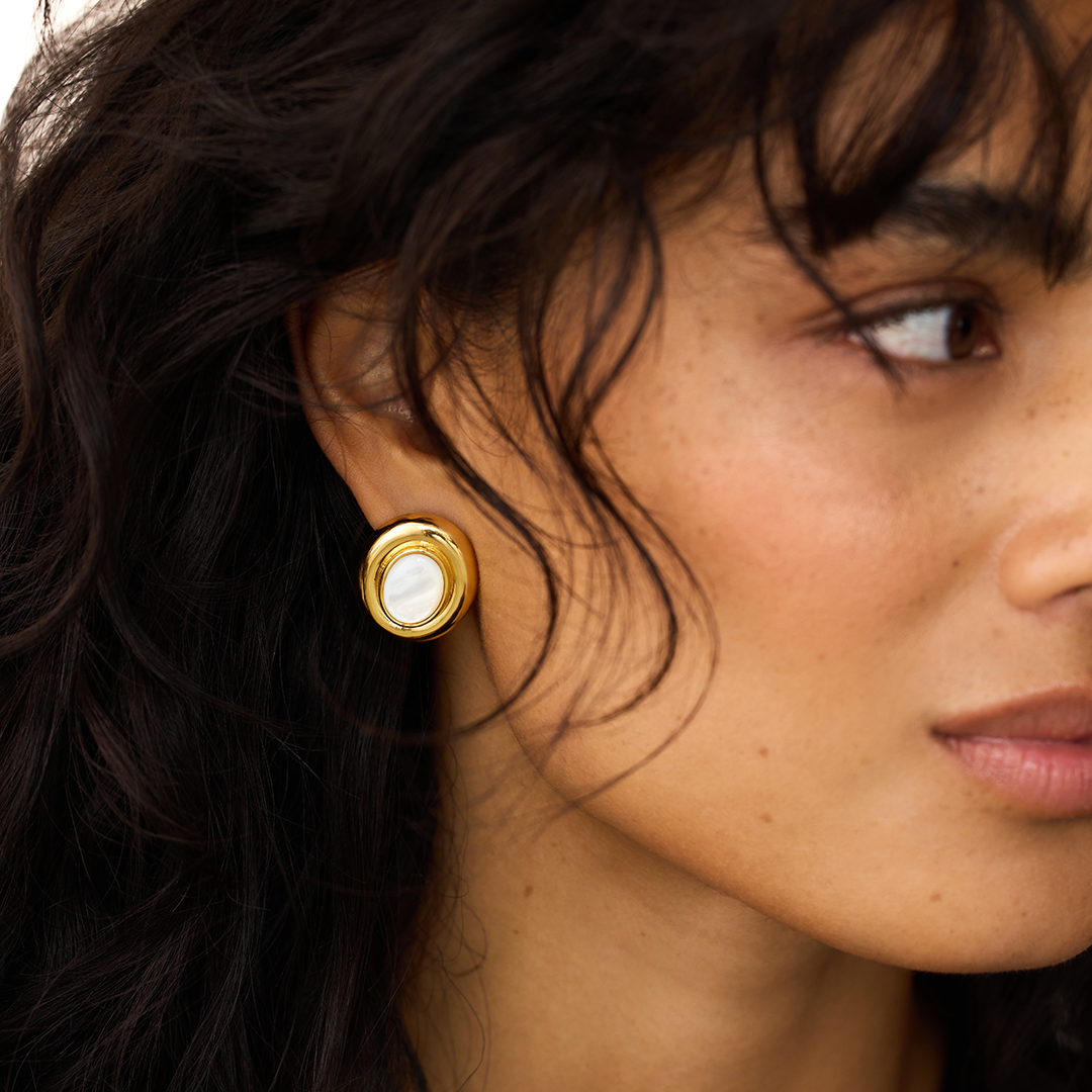 Giselle Pearl Ohrringe | Gold 14k