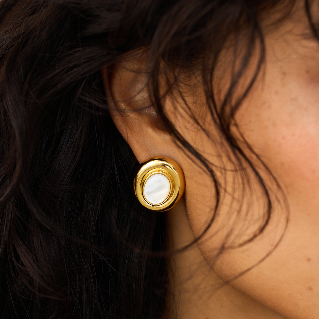 Giselle Pearl Ohrringe | Gold 14k