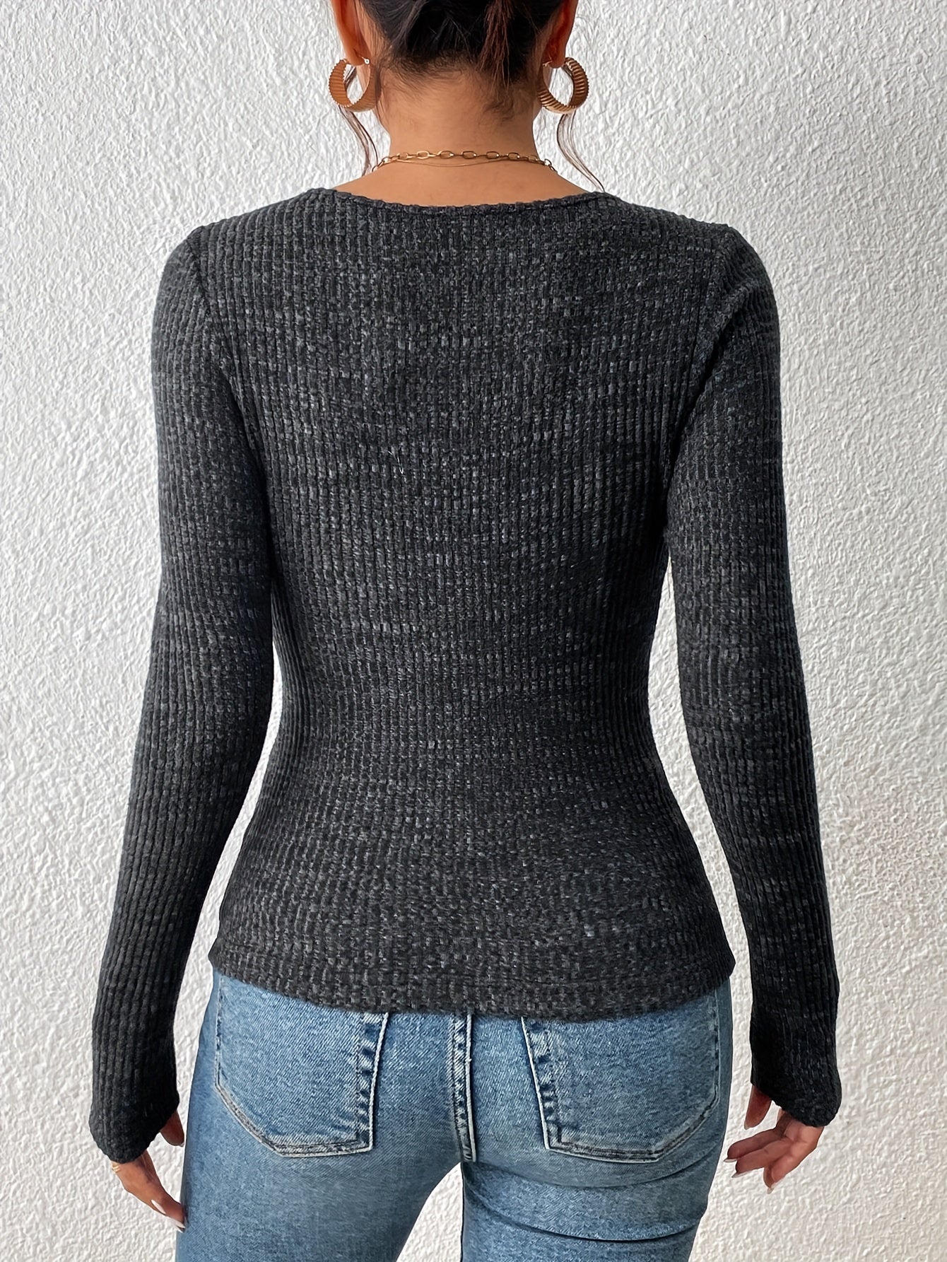 SQUAR – Casual Langarmshirt