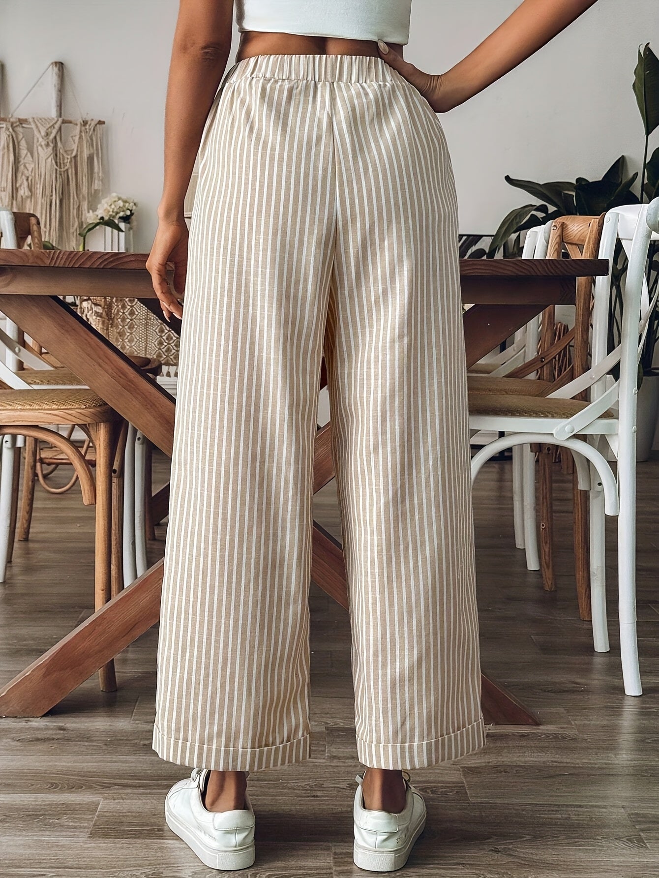 STRIP – Old Money Style Streifenhose