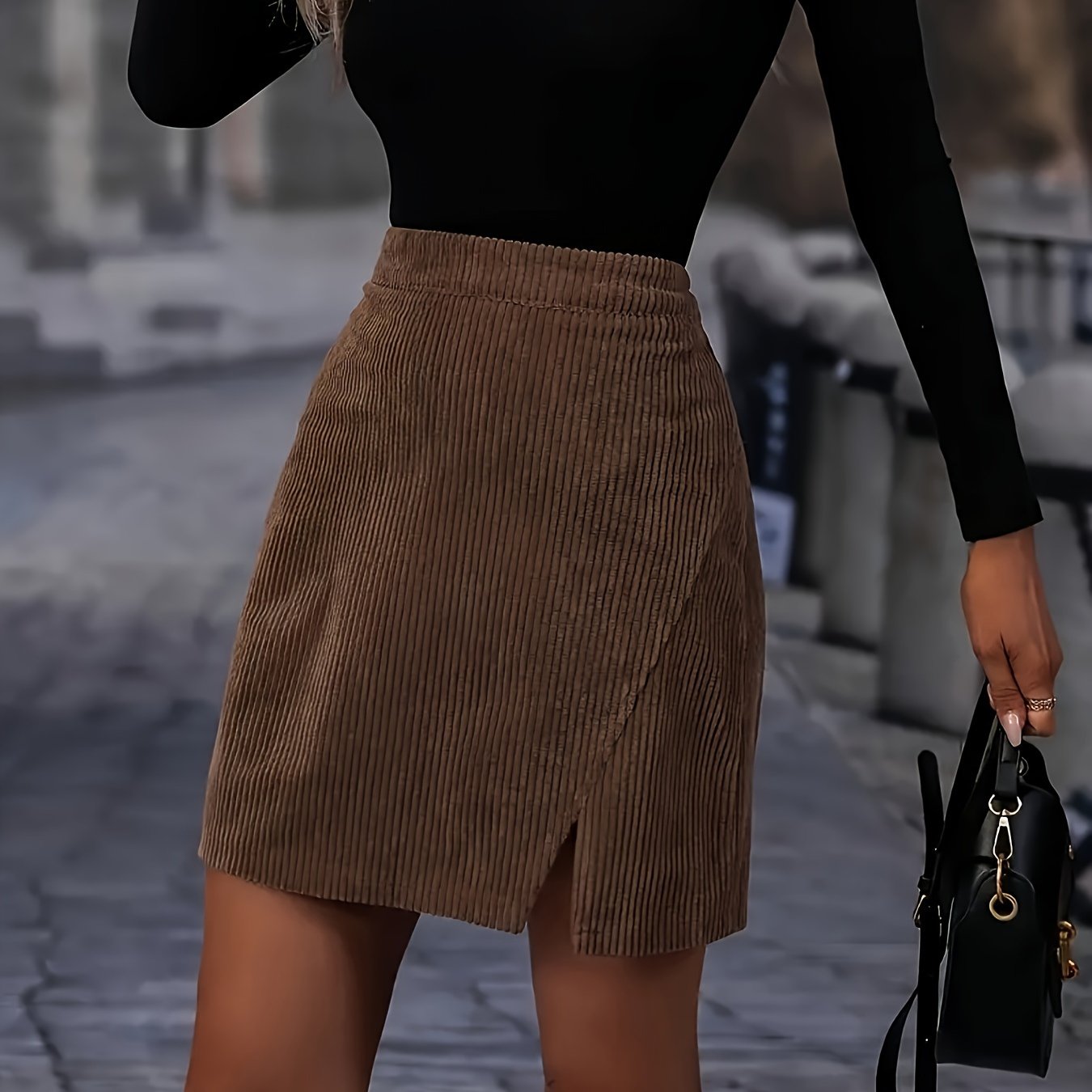 NOVA – Schlichter High-Waist Rock