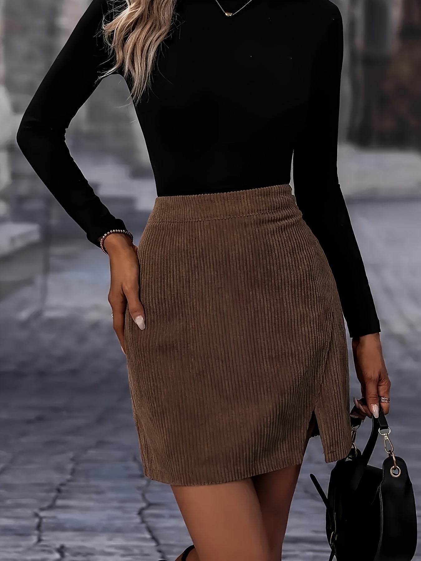 NOVA – Schlichter High-Waist Rock
