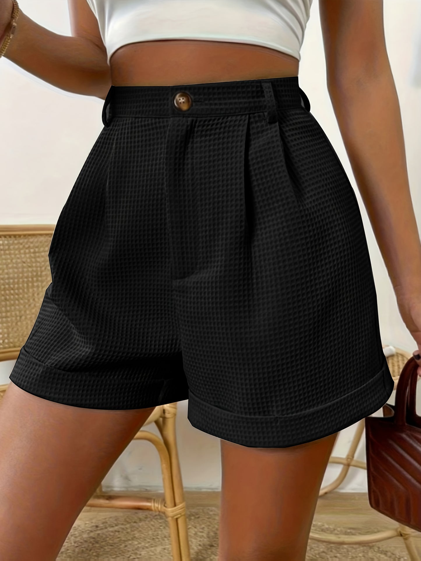NOBLE – Damen High-Waist Shorts