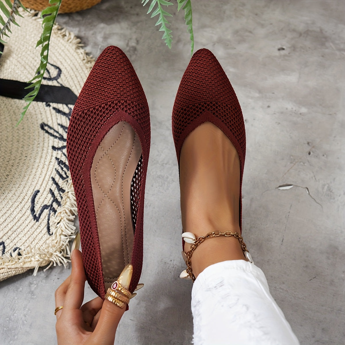 KNITZ – Elegante Strick-Loafers für Damen