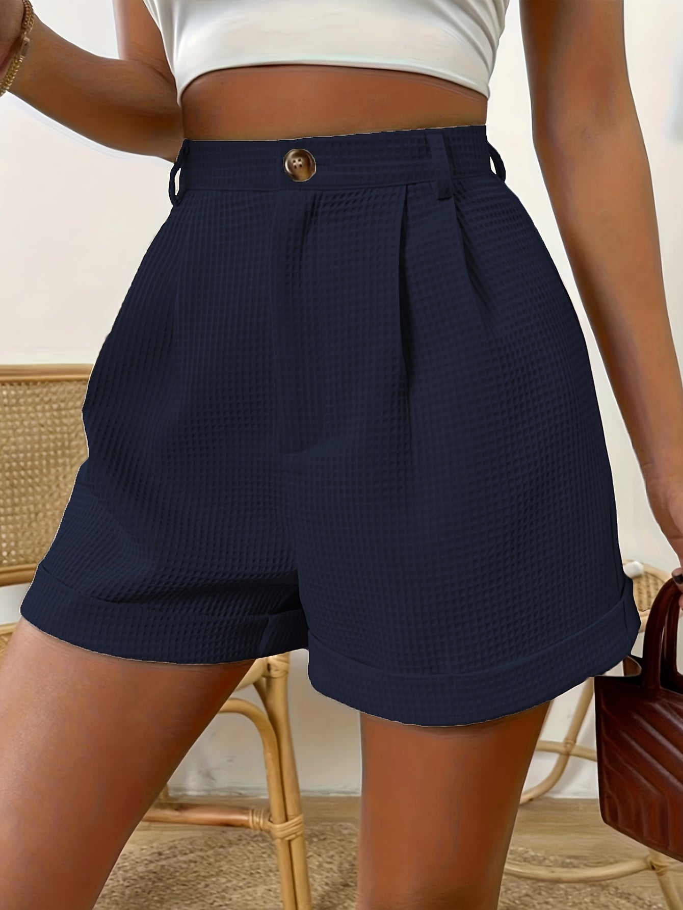 NOBLE – Damen High-Waist Shorts