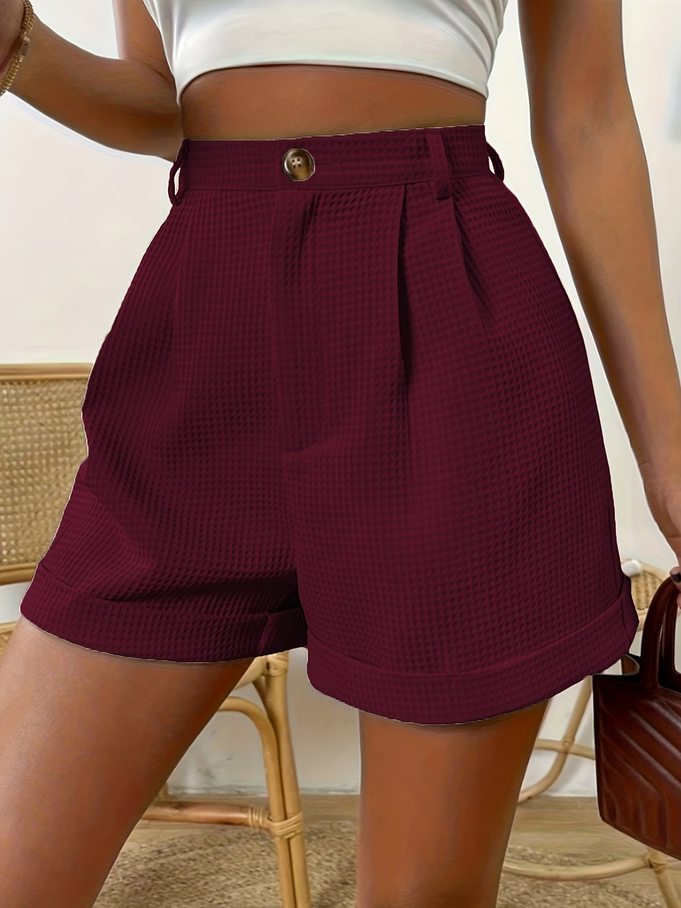 NOBLE – Damen High-Waist Shorts