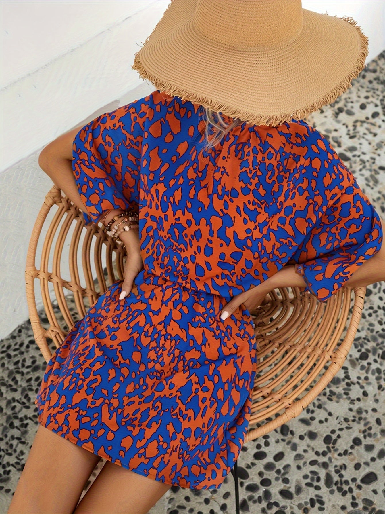 SPOT – Dalmatiner-Print Minikleid