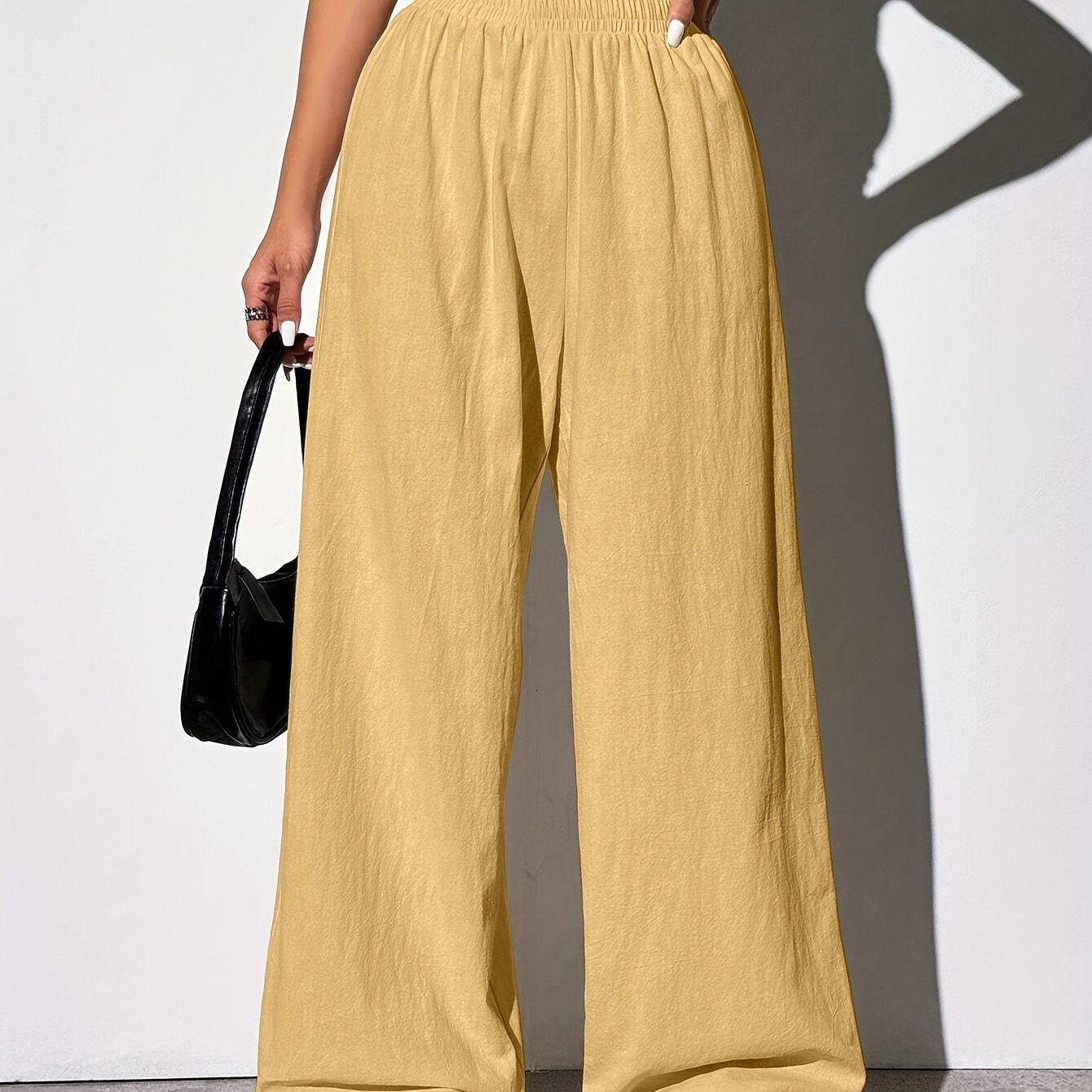 EZRA – Gerade-Hose mit Gummibund & Taschen