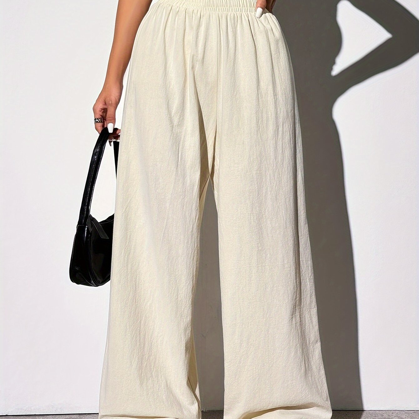 EZRA – Gerade-Hose mit Gummibund & Taschen