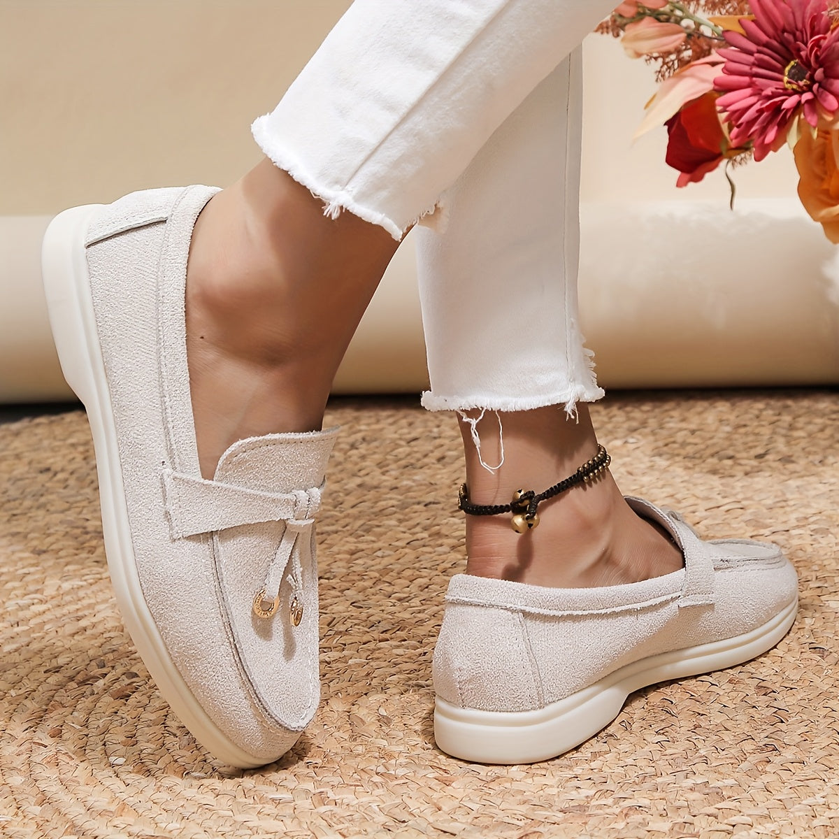 TASSY – Slip-On Loafers mit Troddel-Detail
