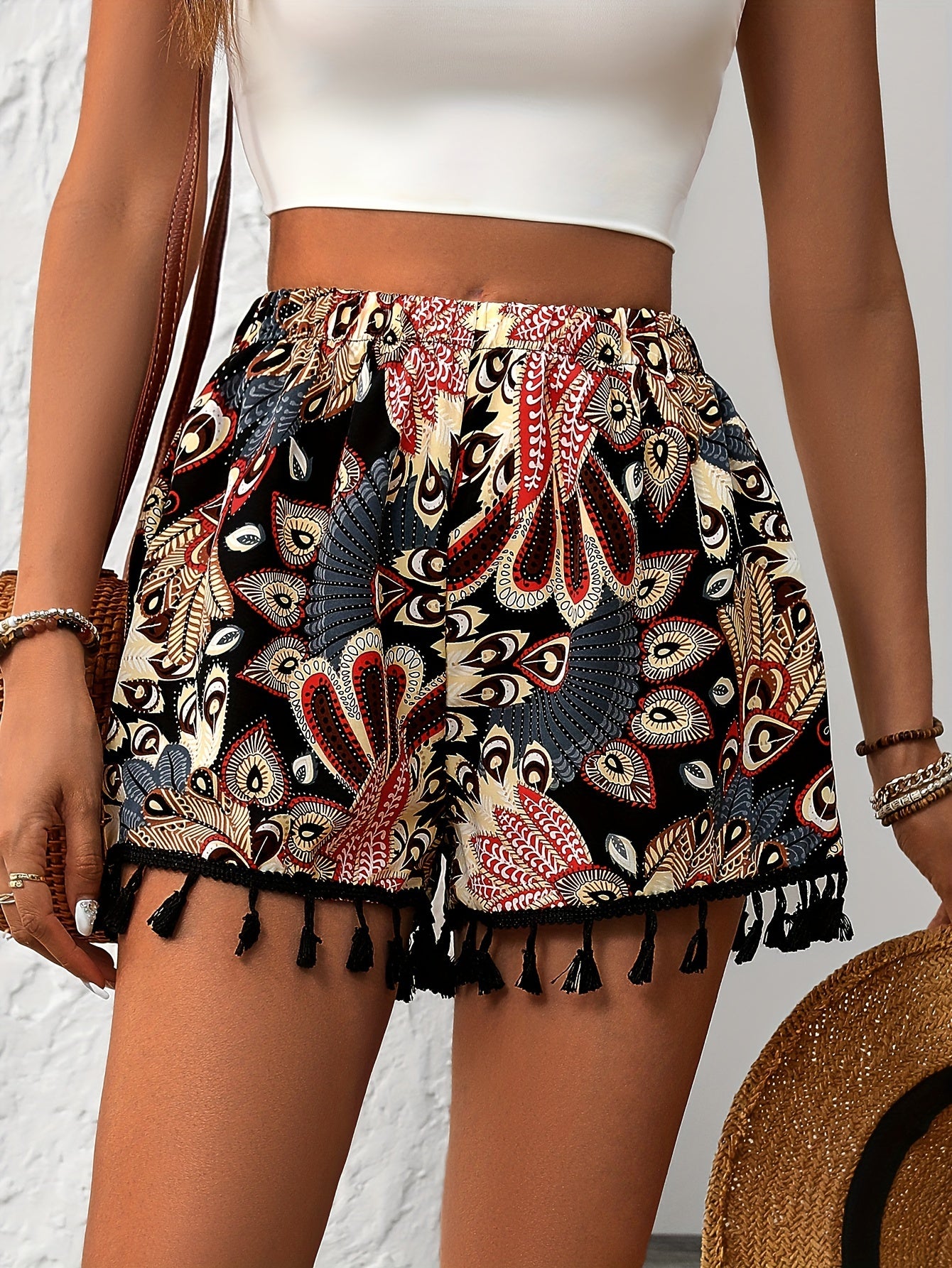 GLAM – Paisley Damen Shorts