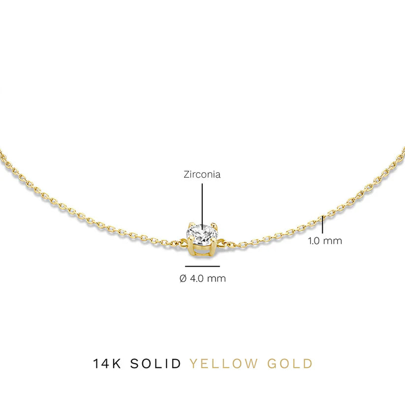 Cléa Moissanite Stein Bracelet
