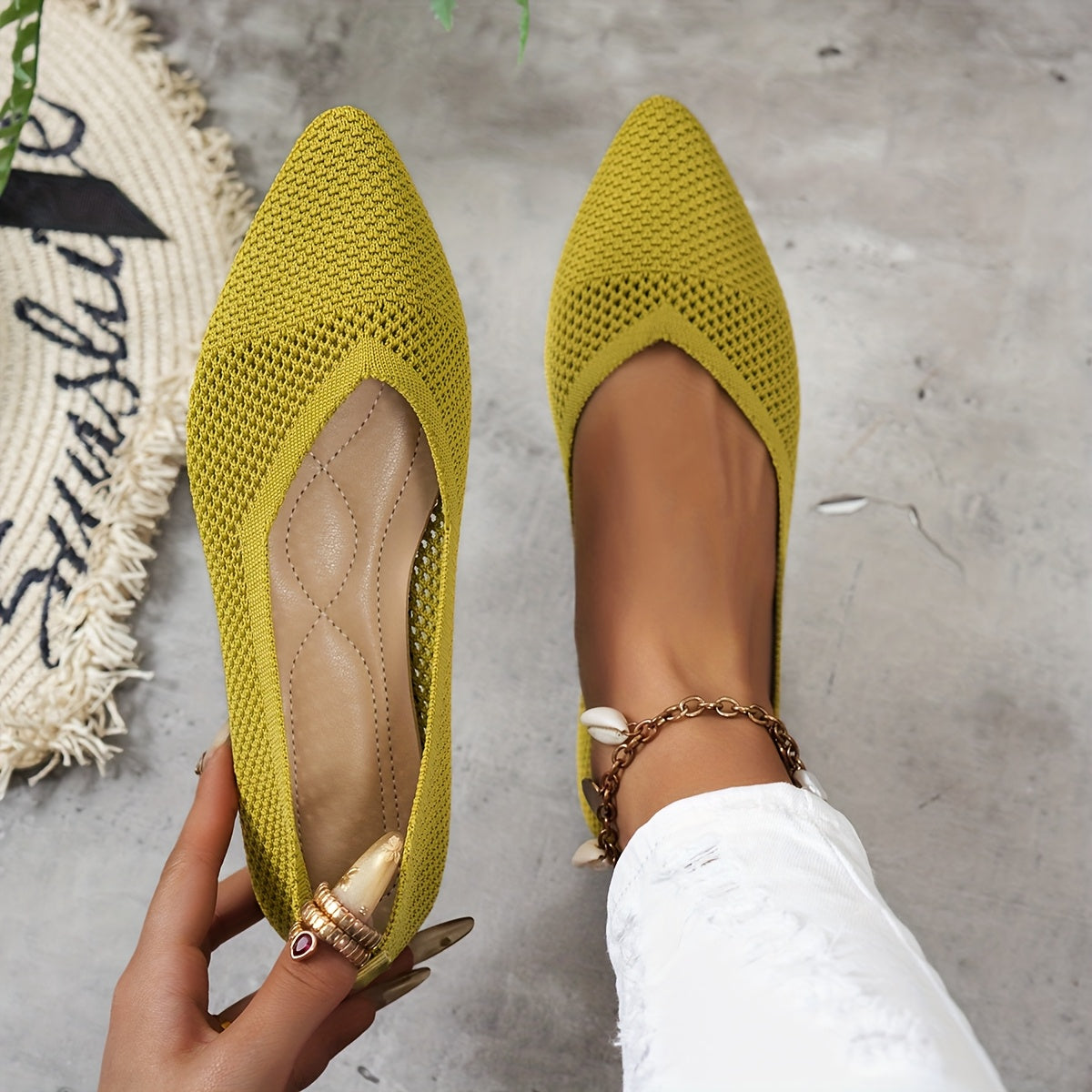 KNITZ – Elegante Strick-Loafers für Damen