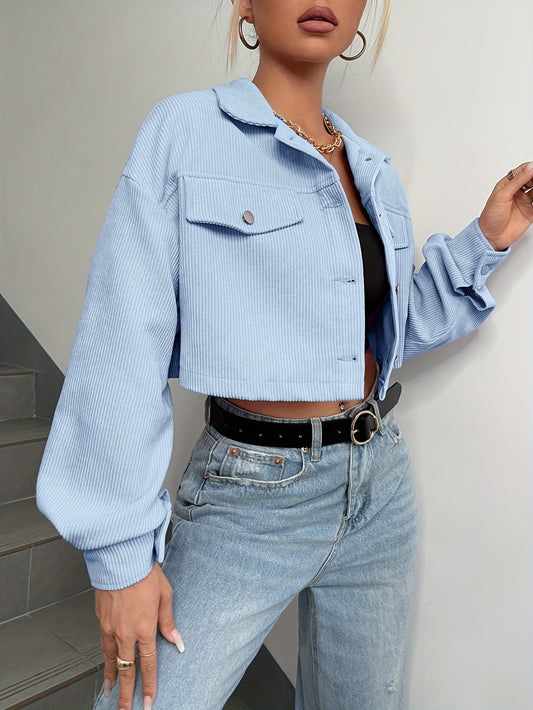 CORDY – Cordjacke mit Raglanärmeln