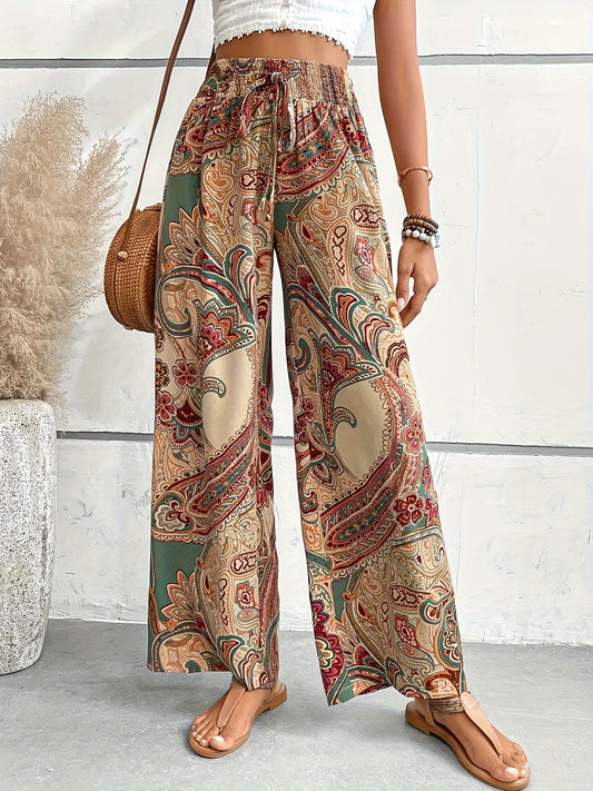 TROPA – Tropenhose mit weitem Bein & High-Waist