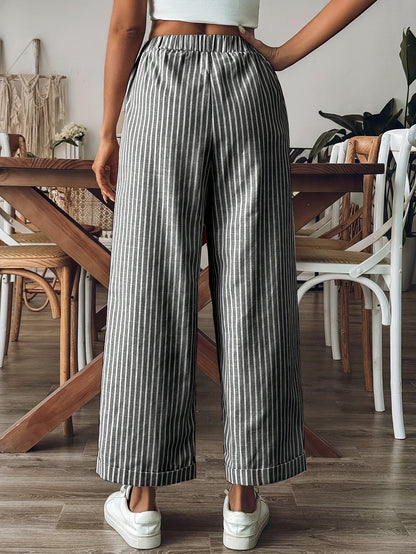 STRIP – Old Money Style Streifenhose