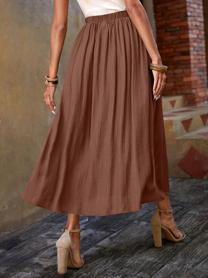 SOLEA – Eleganter A-Linien-Midirock