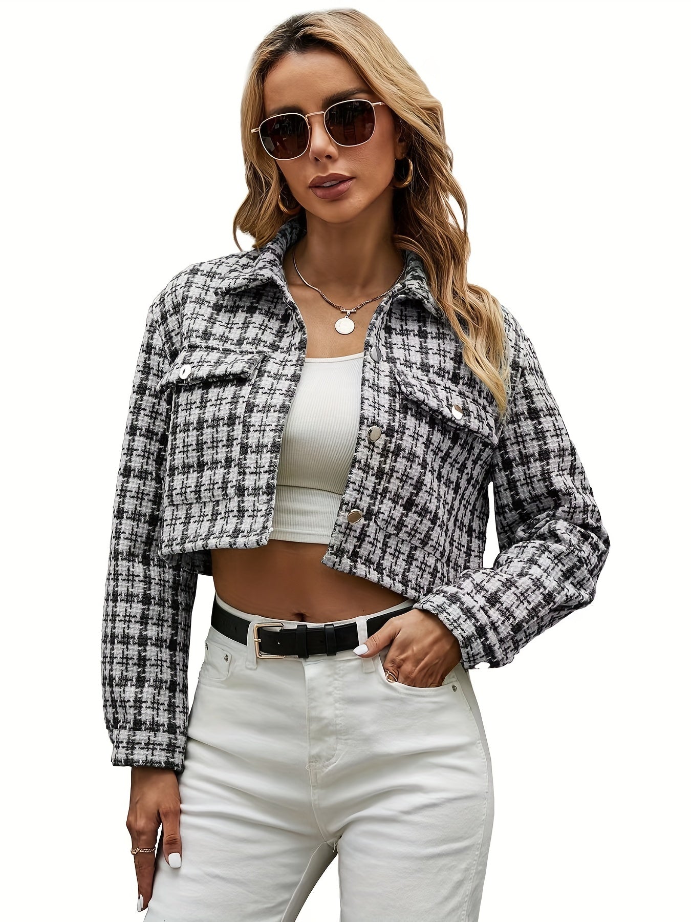 VACA – Karierte Kurzjacke