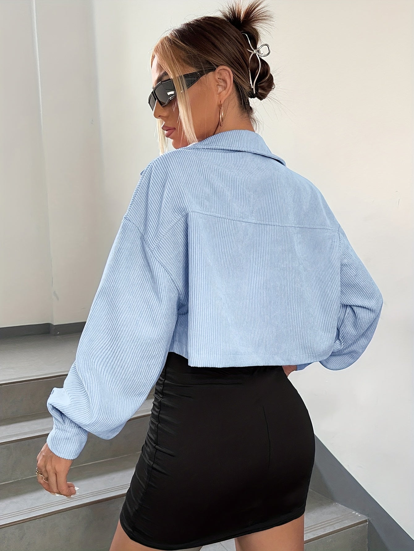CORDY – Cordjacke mit Raglanärmeln