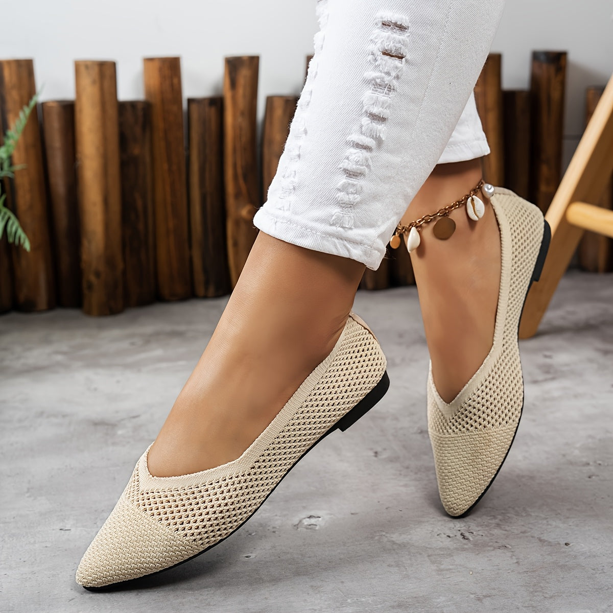 KNITZ – Elegante Strick-Loafers für Damen