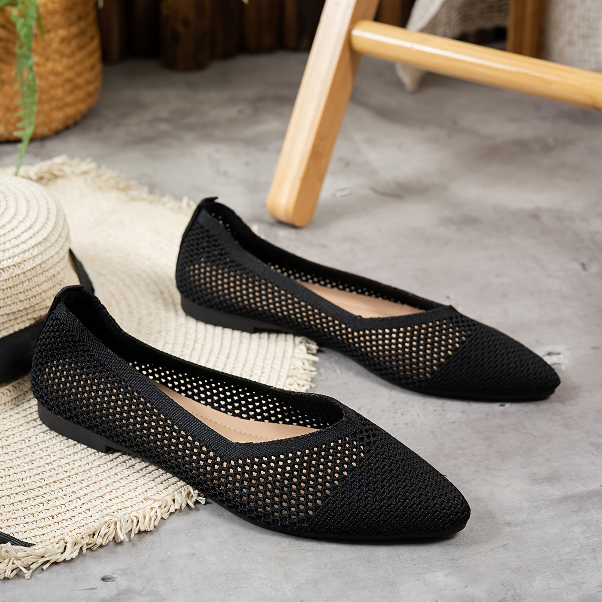 KNITZ – Elegante Strick-Loafers für Damen