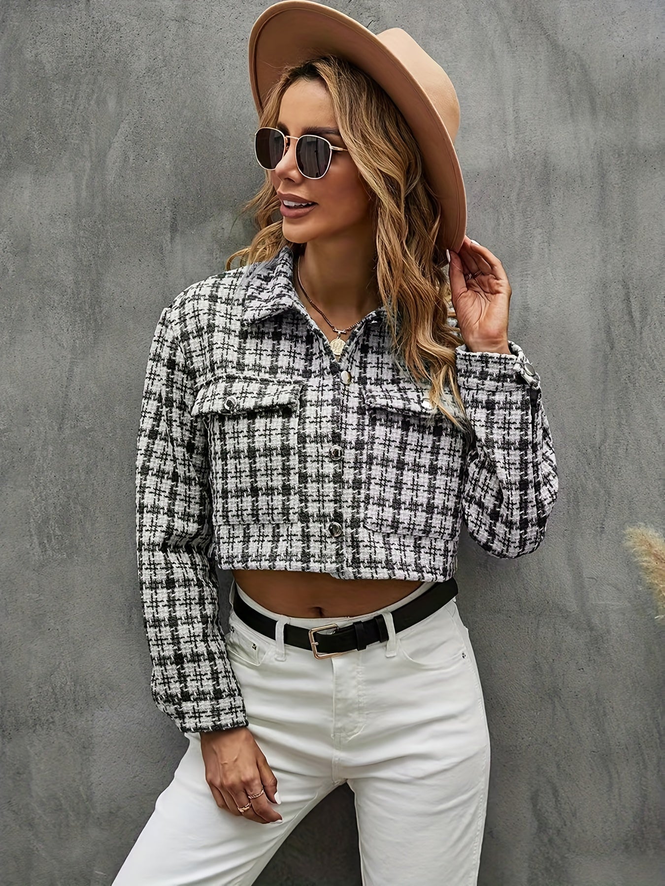 VACA – Karierte Kurzjacke