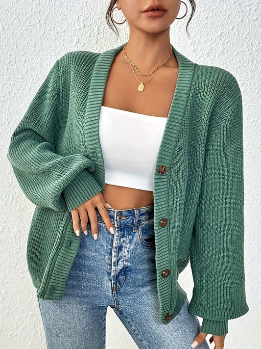 KNIT – Strickjacke mit Knopfleiste