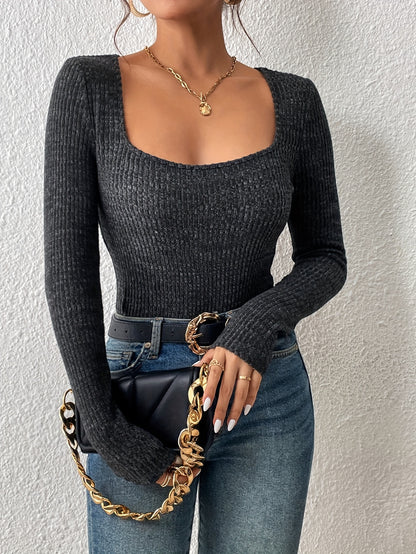 SQUAR – Casual Langarmshirt