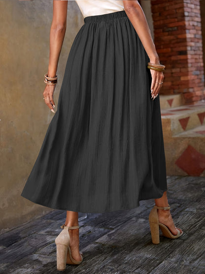 SOLEA – Eleganter A-Linien-Midirock