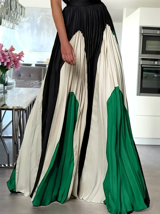 GEOMA – Eleganter Midirock mit geometrischem Muster
