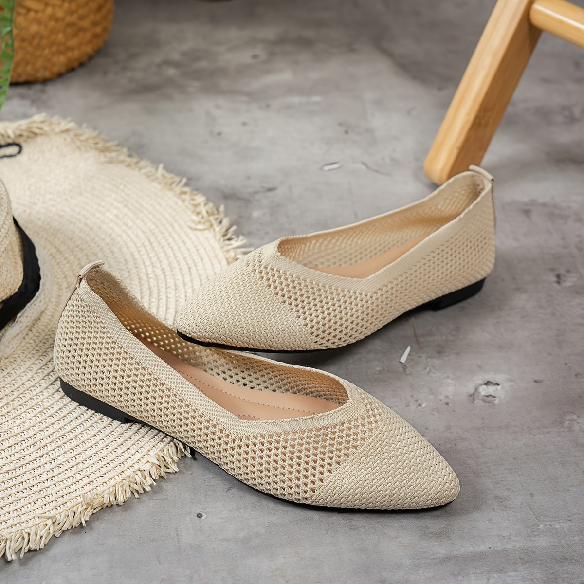KNITZ – Elegante Strick-Loafers für Damen
