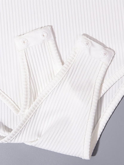 RIBBY – V-Ausschnitt Bodysuit