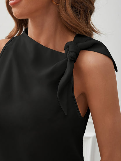 KNIT – Elegantes Sommer-Top mit Knotendetail