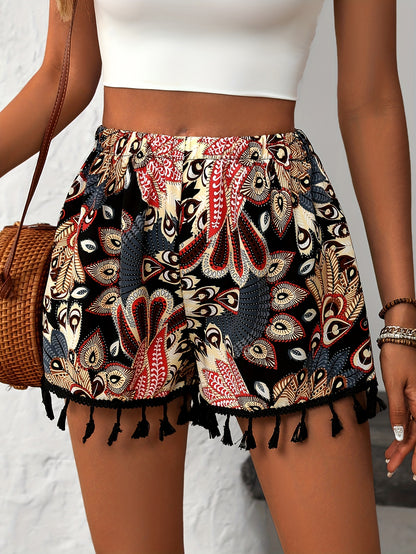 GLAM – Paisley Damen Shorts