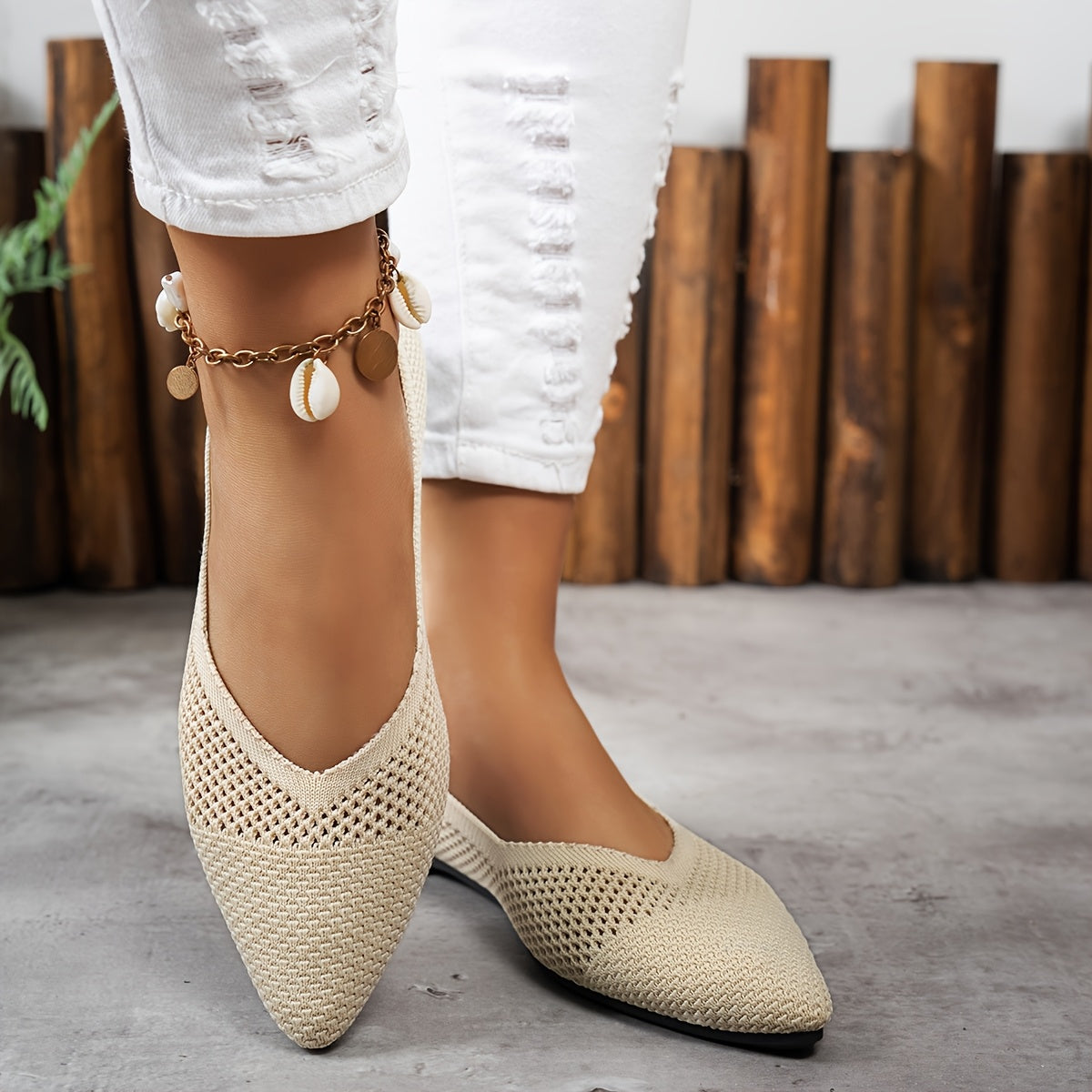 KNITZ – Elegante Strick-Loafers für Damen