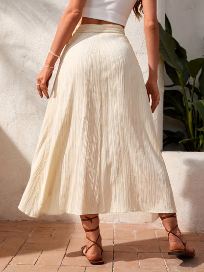 SOPHIA – Eleganter High-Waist Midi-Rock